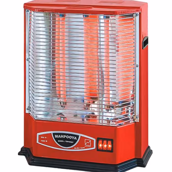 بخاری تویستی مه پویا سایز بزرگ سه شعله و کلید اطمینان