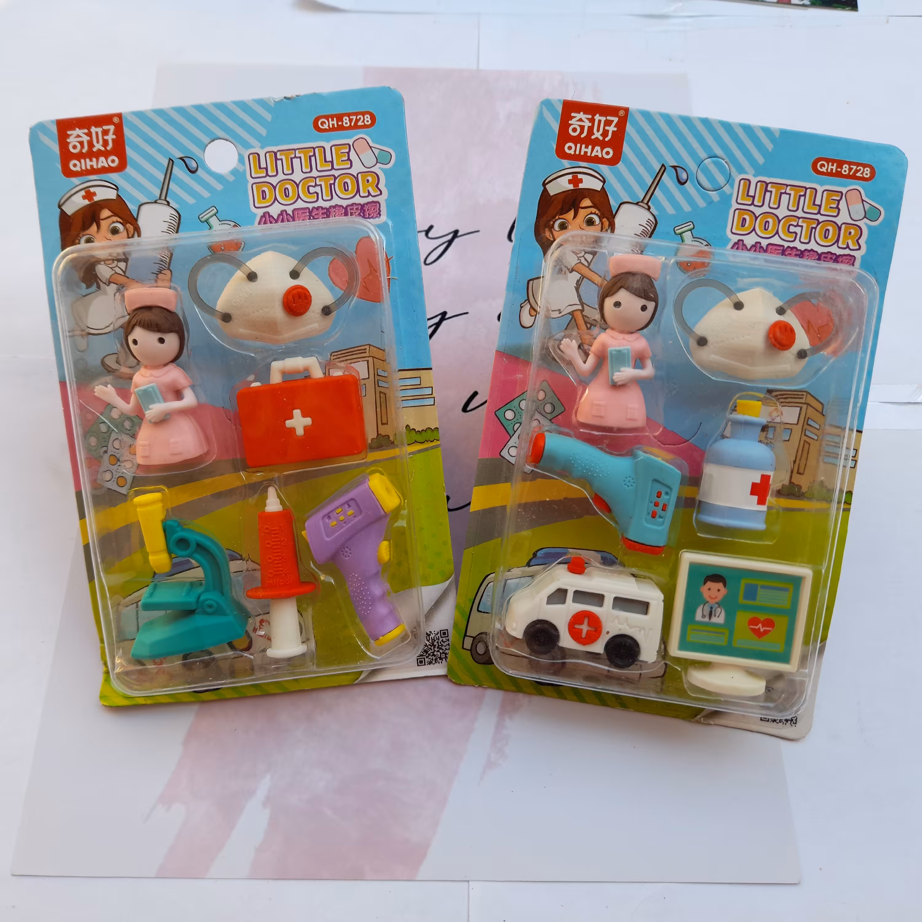 پاکن فانتزی ست پزشکی در دو پک زیبا محصول شرکت Qihao 