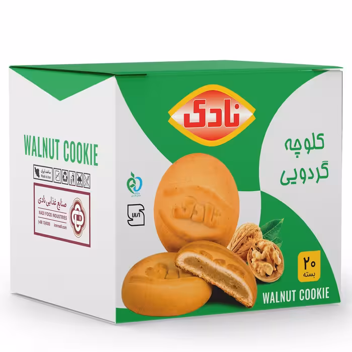 کلوچه کارتنی نادی 40تایی(20جفت)