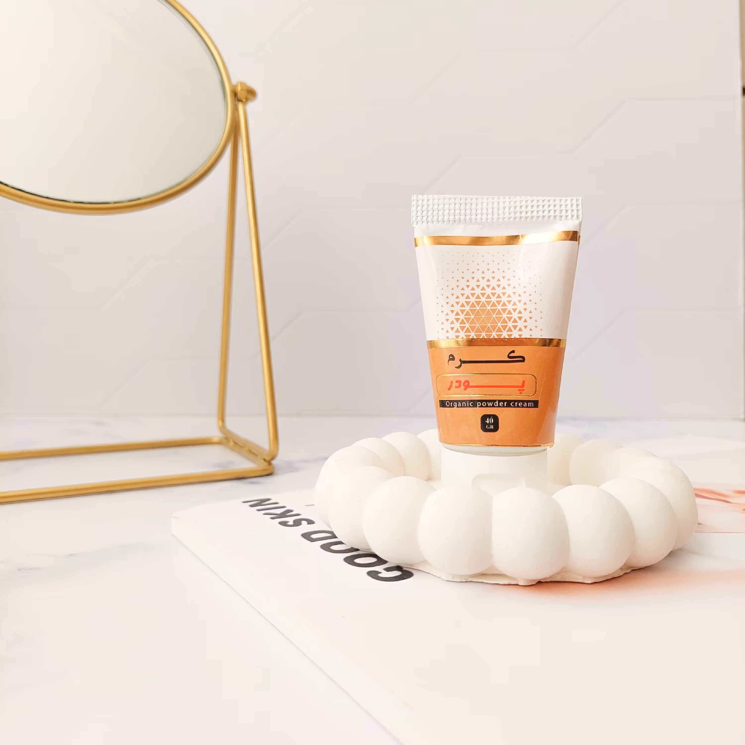 کرمپودر گیاهی ( ضد آفتاب رنگی )