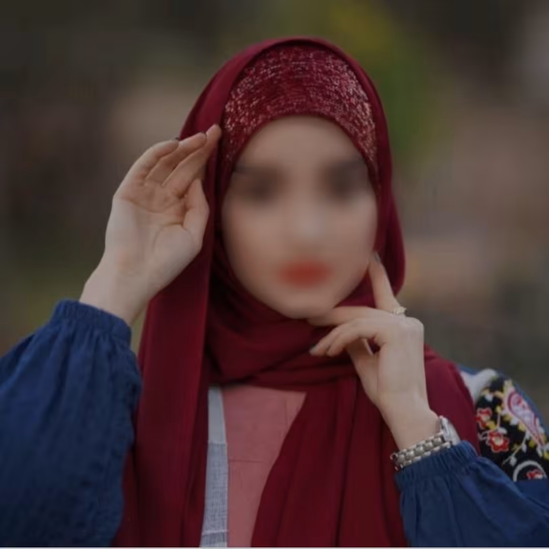 هدشال نقاب  گرد پولکی طلق خور