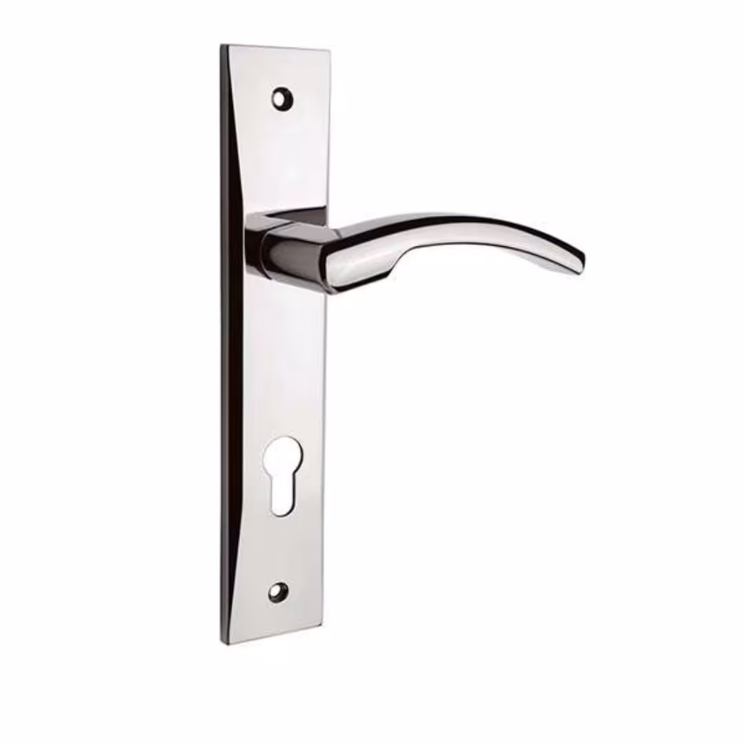 دستگیره درب ایران مدل 2111رنگ کروم مات