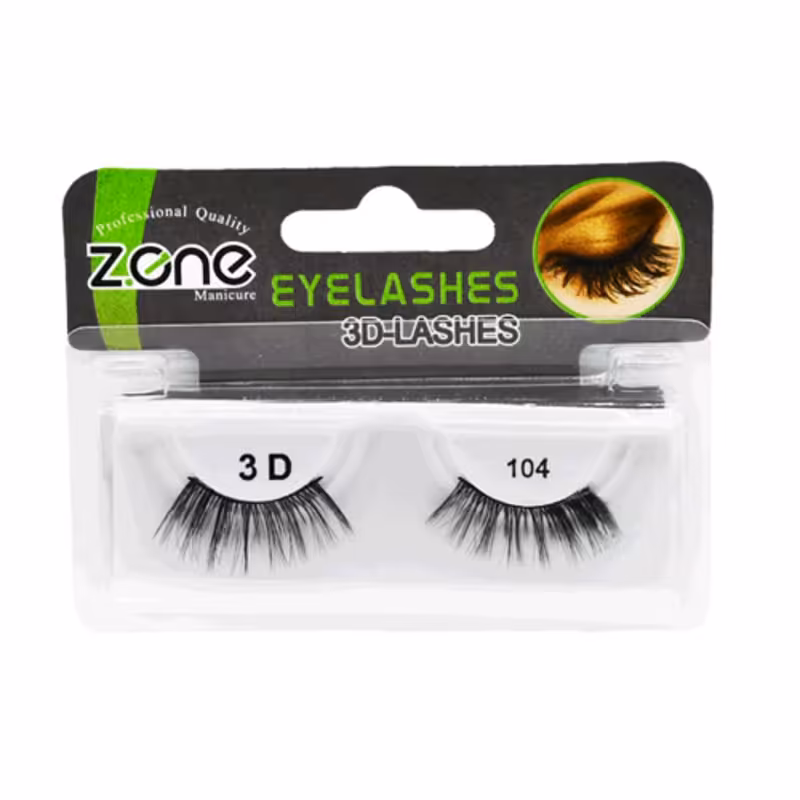 نیم مژه مصنوعی سه بعدی زد وان مدل 104
