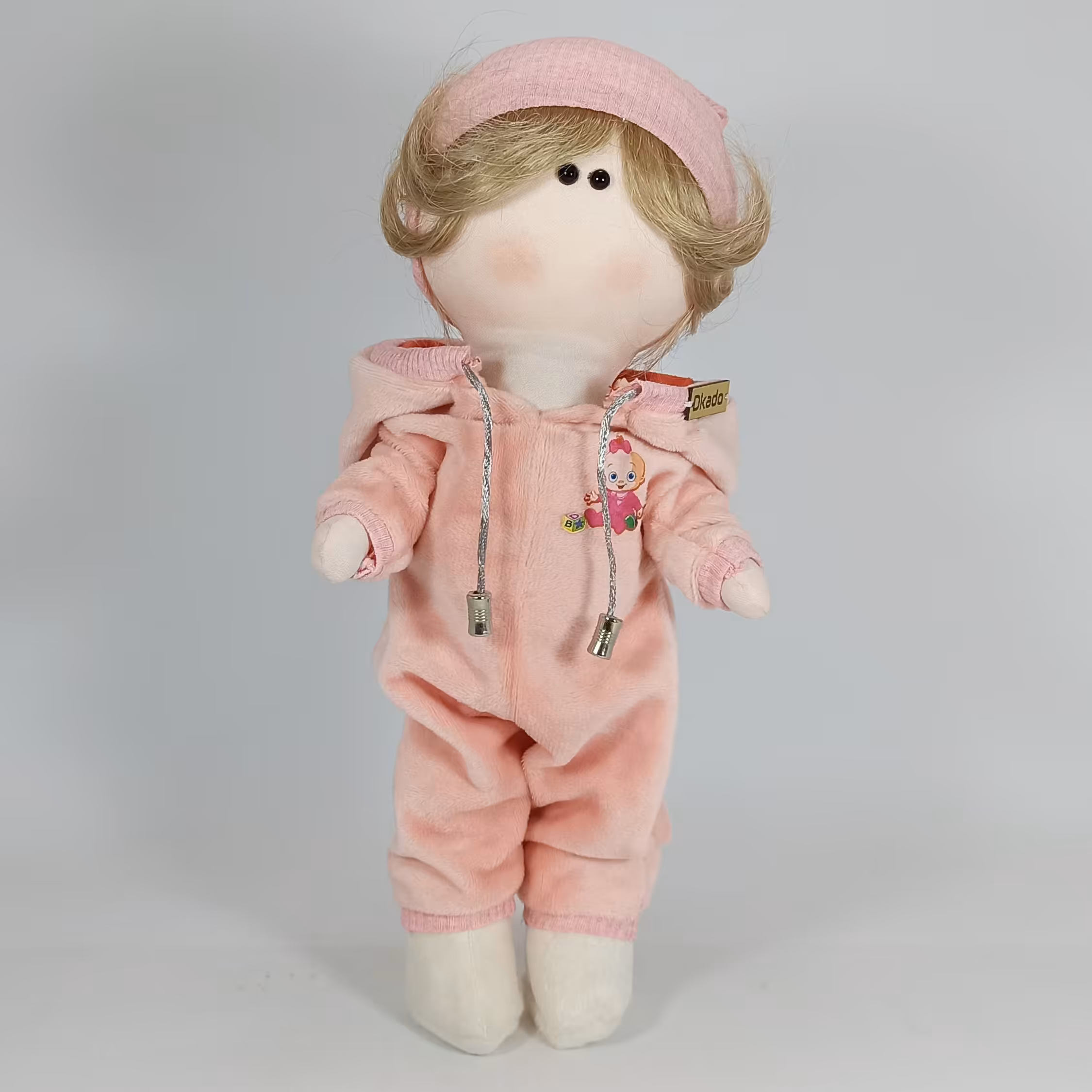 عروسک روسی نوزاد پارچه نانو خارجی 35 سانتی متر