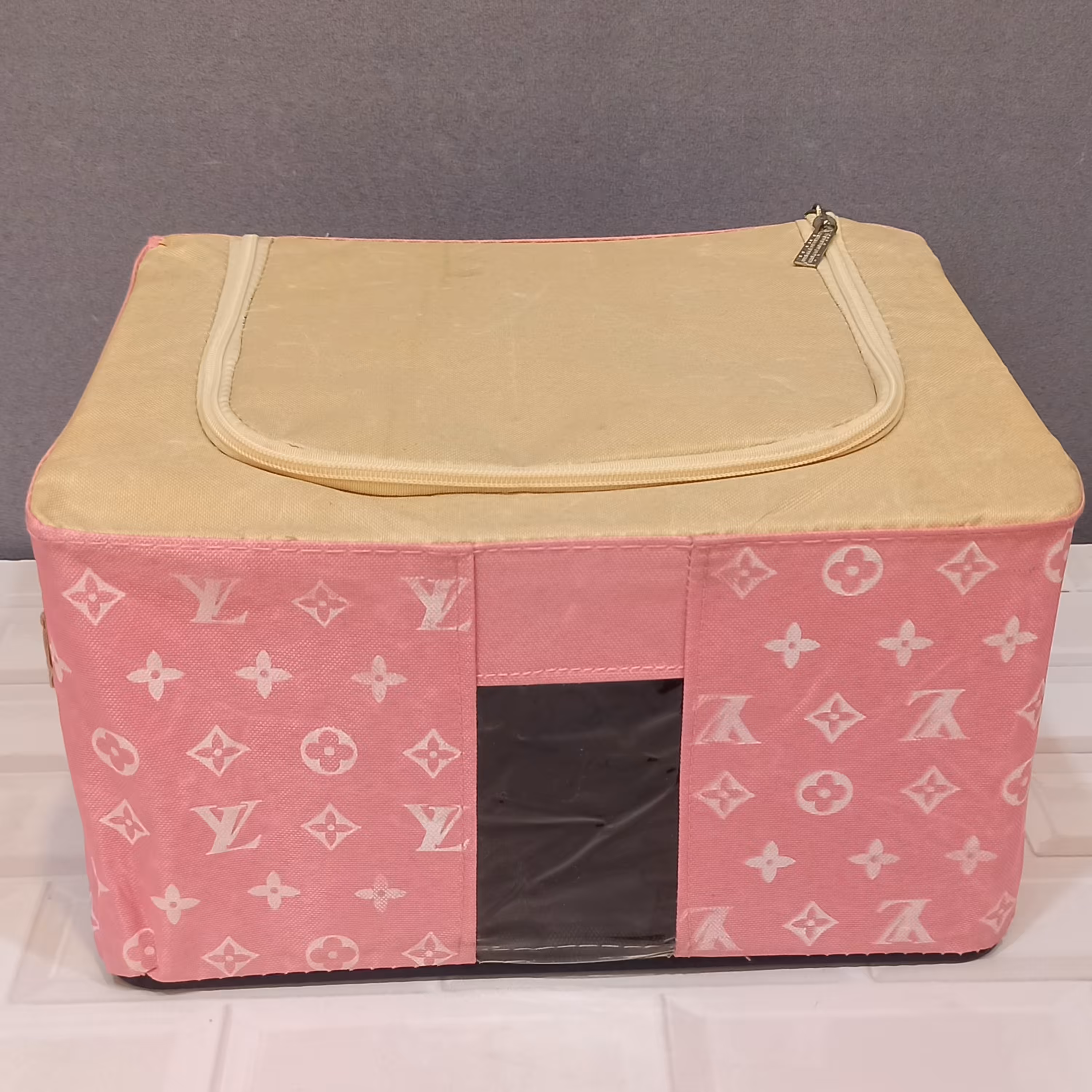 باکس لباس اسکلت دار سایز 1تاشو بصورت کتابی جنس باکس برزنت  