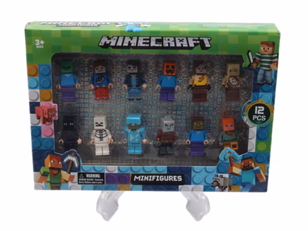 لگو آدمک شخصیت ماینکرافت 12 عددی