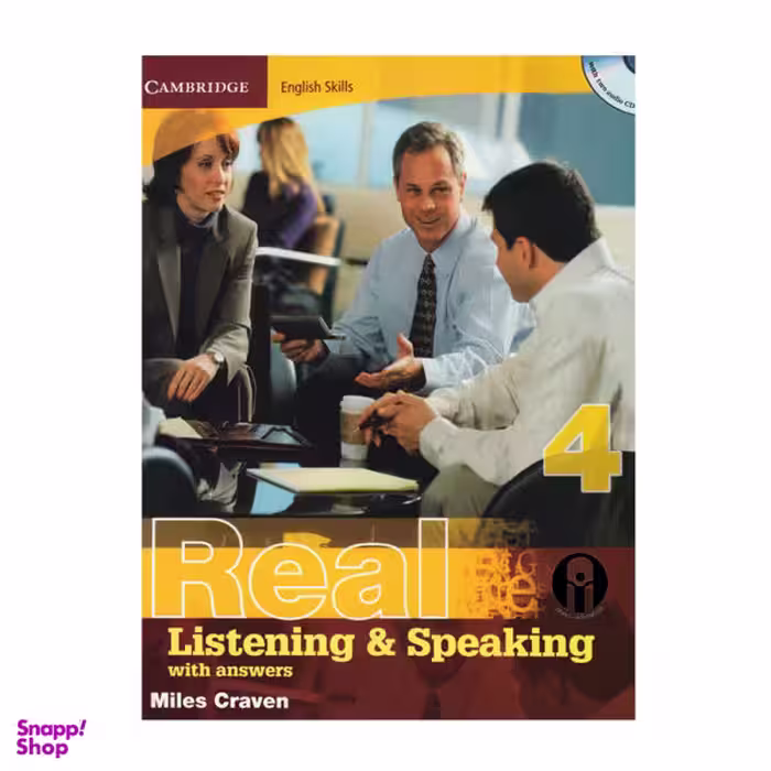 کتاب Real Listening And Speaking 4 / اثر Miles Craven انتشارات الوندپویان