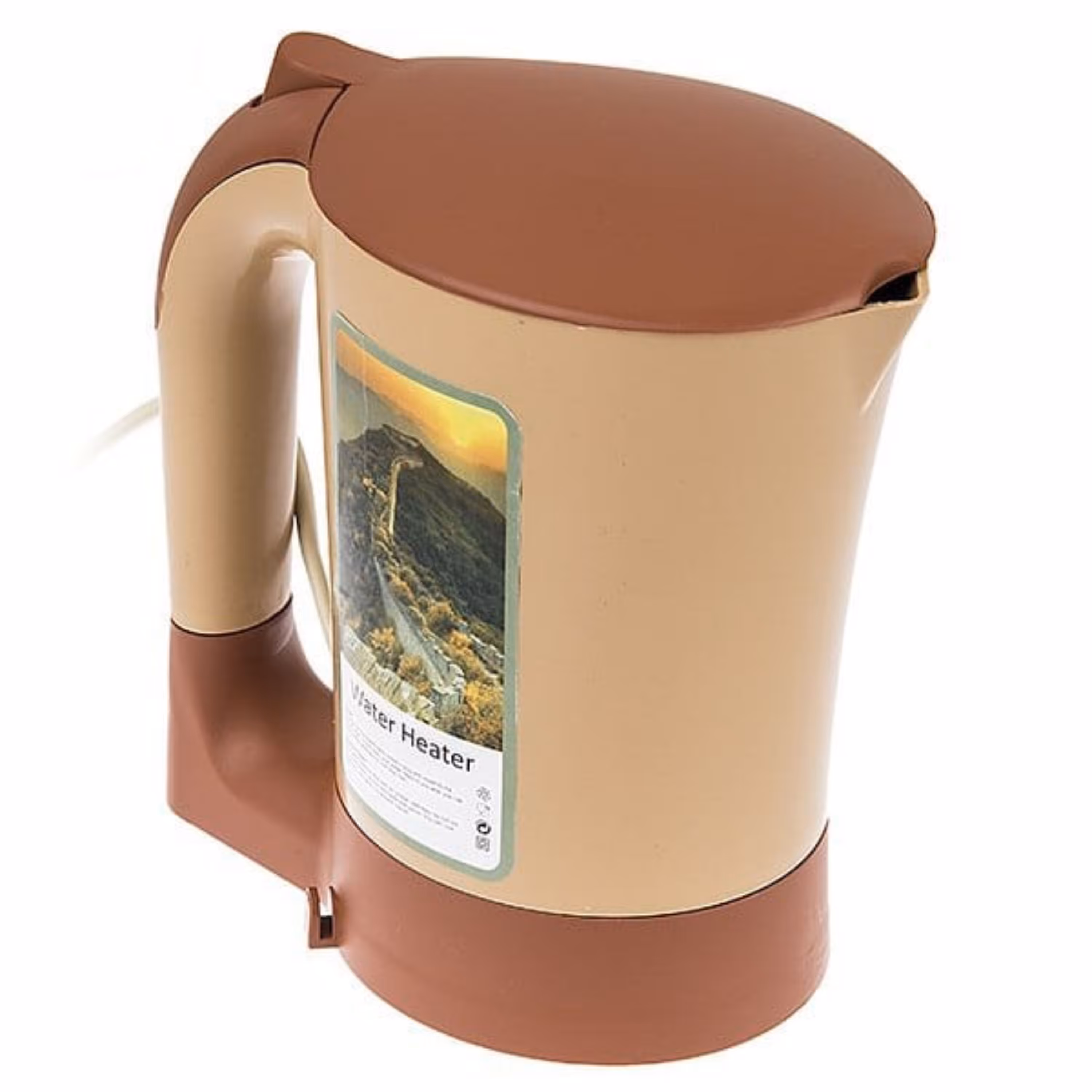 چای ساز و قهوه ساز همراه PVC قهوه ای محصول ترکیه