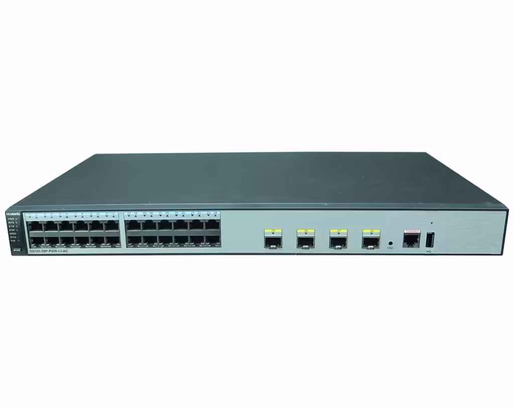 قیمت و خرید سوییچ 28 پورت   4 پورت SFP  هواوی مدل S5720S-28P-PWR-LI-AC | نت ران