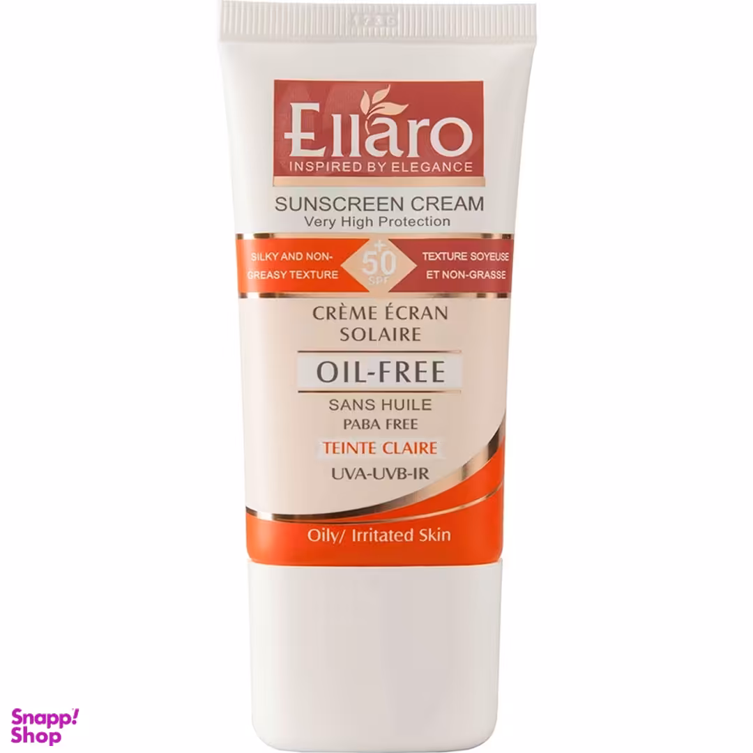 کرم ضد آفتاب فاقد چربی و پارابن الارو مدل Haute Protection با +SPF50 رنگ بژ روشن حجم 40 میلی‎ لیتر