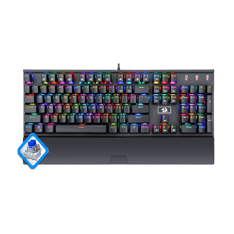 کیبورد مکانیکال گیمینگ ردراگون Rahu K567 RGB