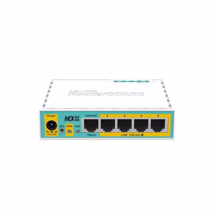روتر میکروتیک HEX PoE lite | قیمت و خرید | نت‌ران