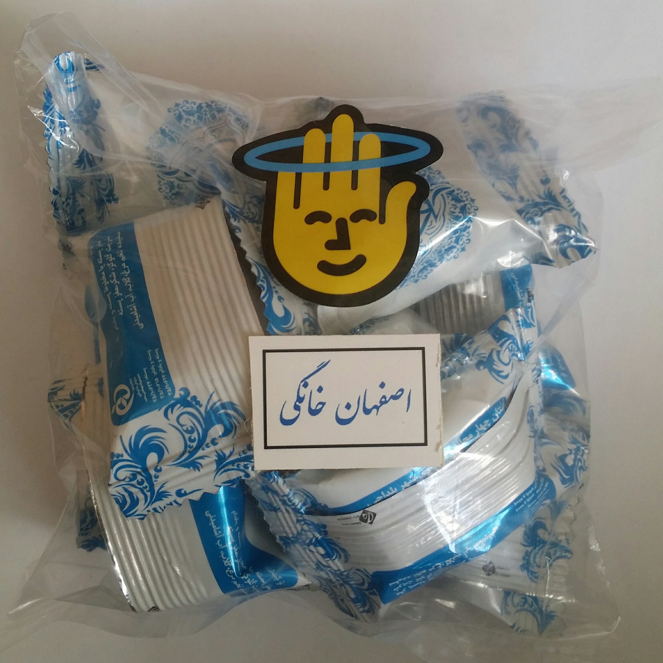 گز 28 درصد مغز پسته شاهکار 100 گرمی (پسته خالص،ترنجبینی با عسل طبیعی و گلاب)