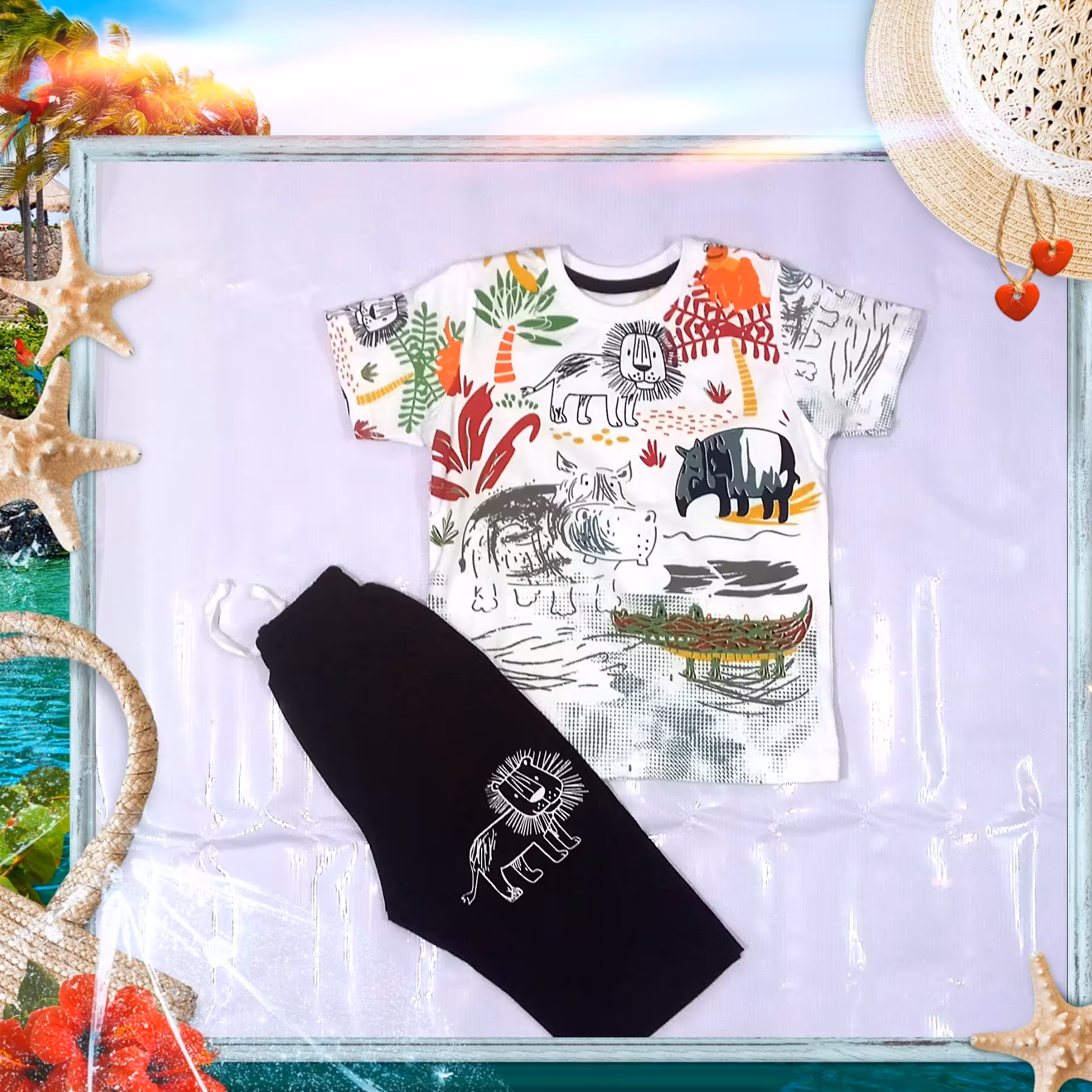 تیشرت و شلوارک اسپرت