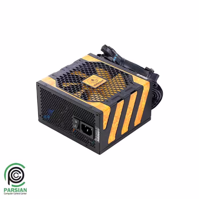 منبع تغذیه گرین مدل GP650A-UK PLUS