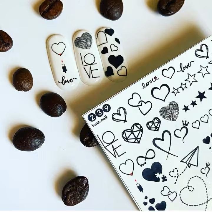 لنز ناخن قلبی پر طرفدار همیشگی