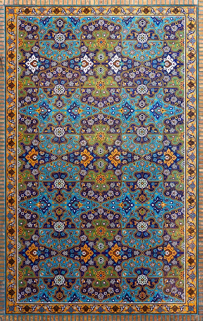 عکس کاشی کاری با کیفیت بالا | گرافیک با طعم تربچه