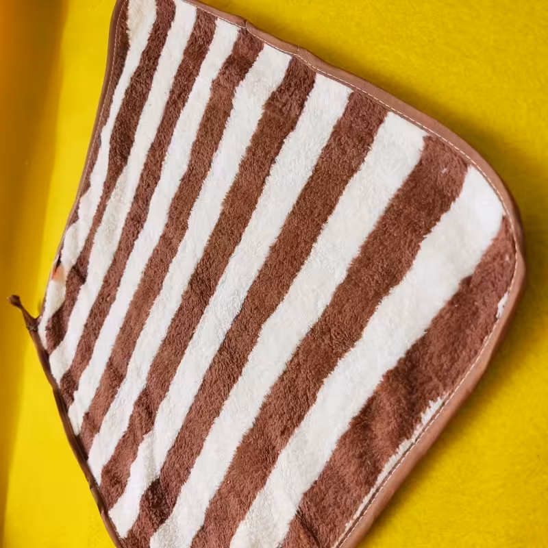 دستمال اشپزخونه پولیشی وارداتی شش عدد 40در40 مدل1