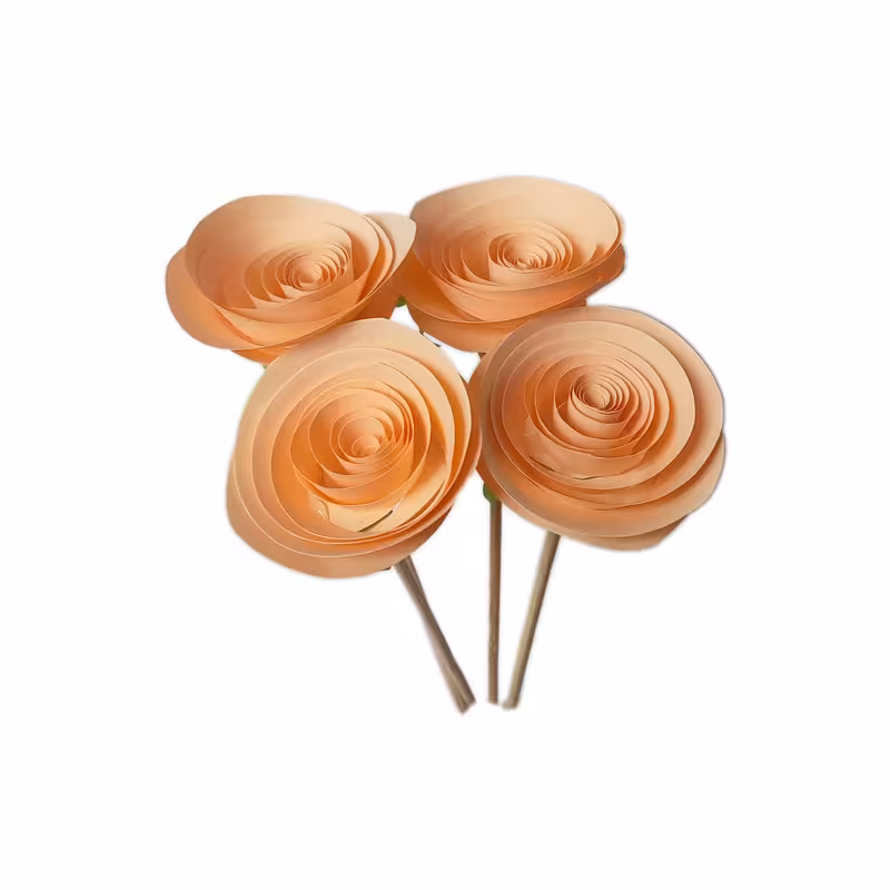 گل مصنوعی مدل رز ژولیت کد MK90 مجموعه 4 عددی