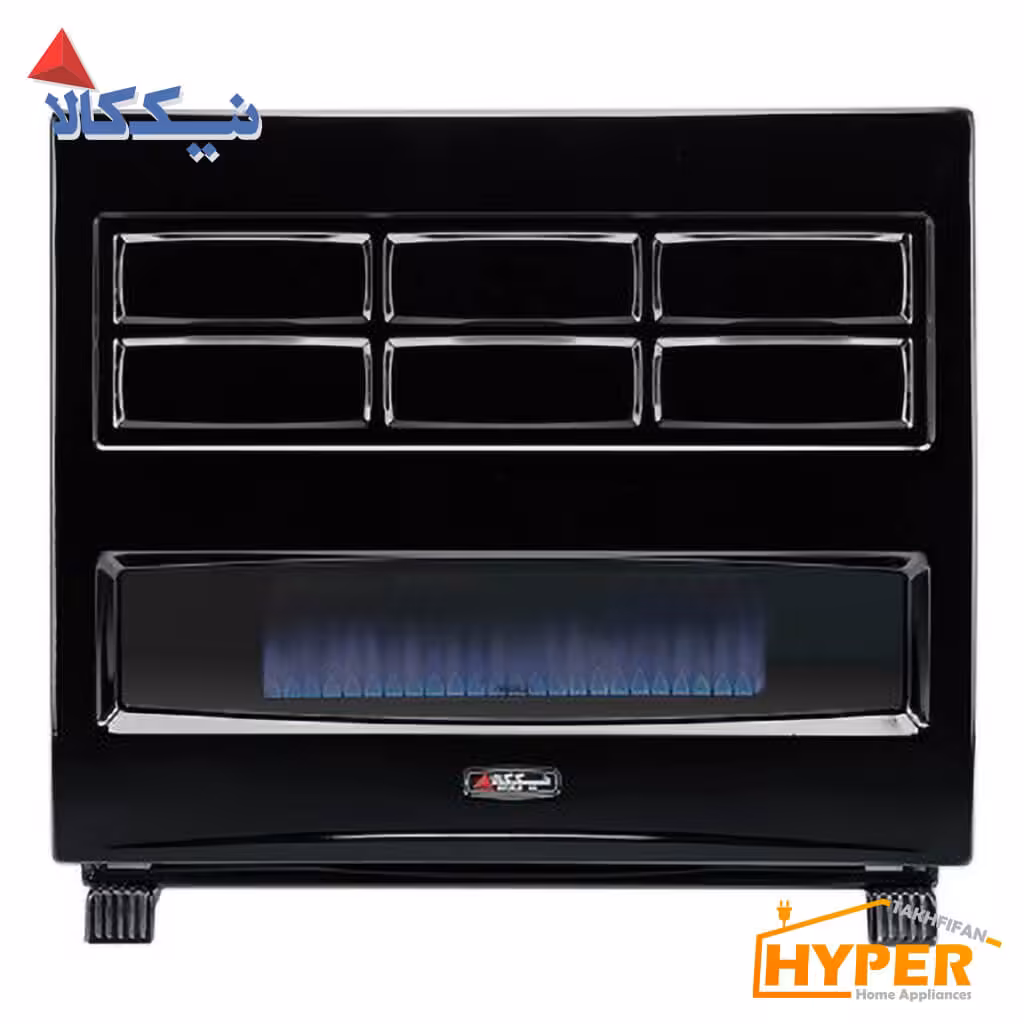 بخاری گازی نیک کالا MB20-TH مدل مهتاب ترموستاتیک