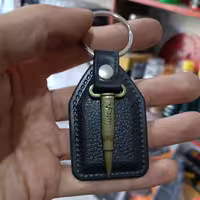 جا سوئیچی چرمی طرح گلوله 