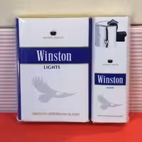 شکلات طرح سیگار و فندک ست برند وینستون 