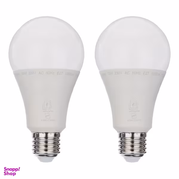 لامپ ال ای دی 15 وات سایروکس مدل A70 پایه E27 بسته دو عددی
