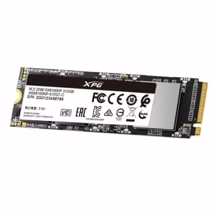 حافظه اس اس دی ای دیتا SX8100 512GB M.2