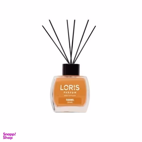 اسانس خوشبو کننده هوا لوریس مدل کارامل حجم 120 میلی لیتر