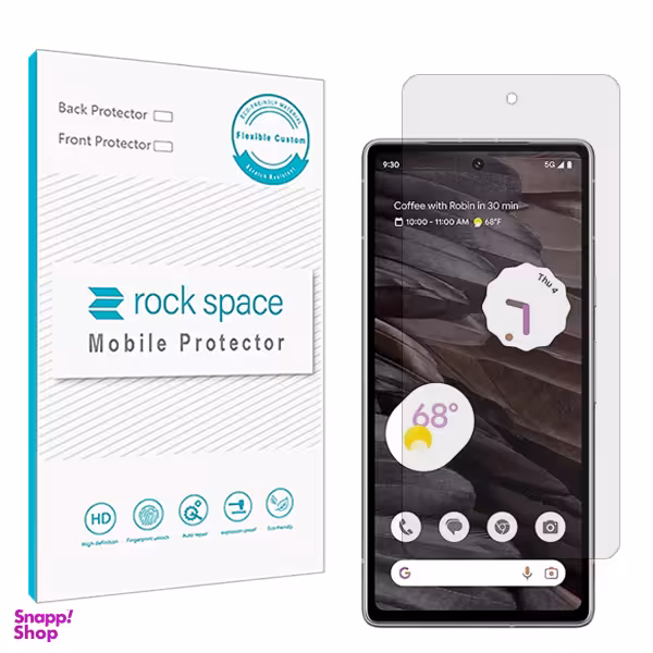 محافظ صفحه نمایش شفاف راک اسپیس مدل anti-shock مناسب برای گوشی موبایل گوگل Pixel 7a