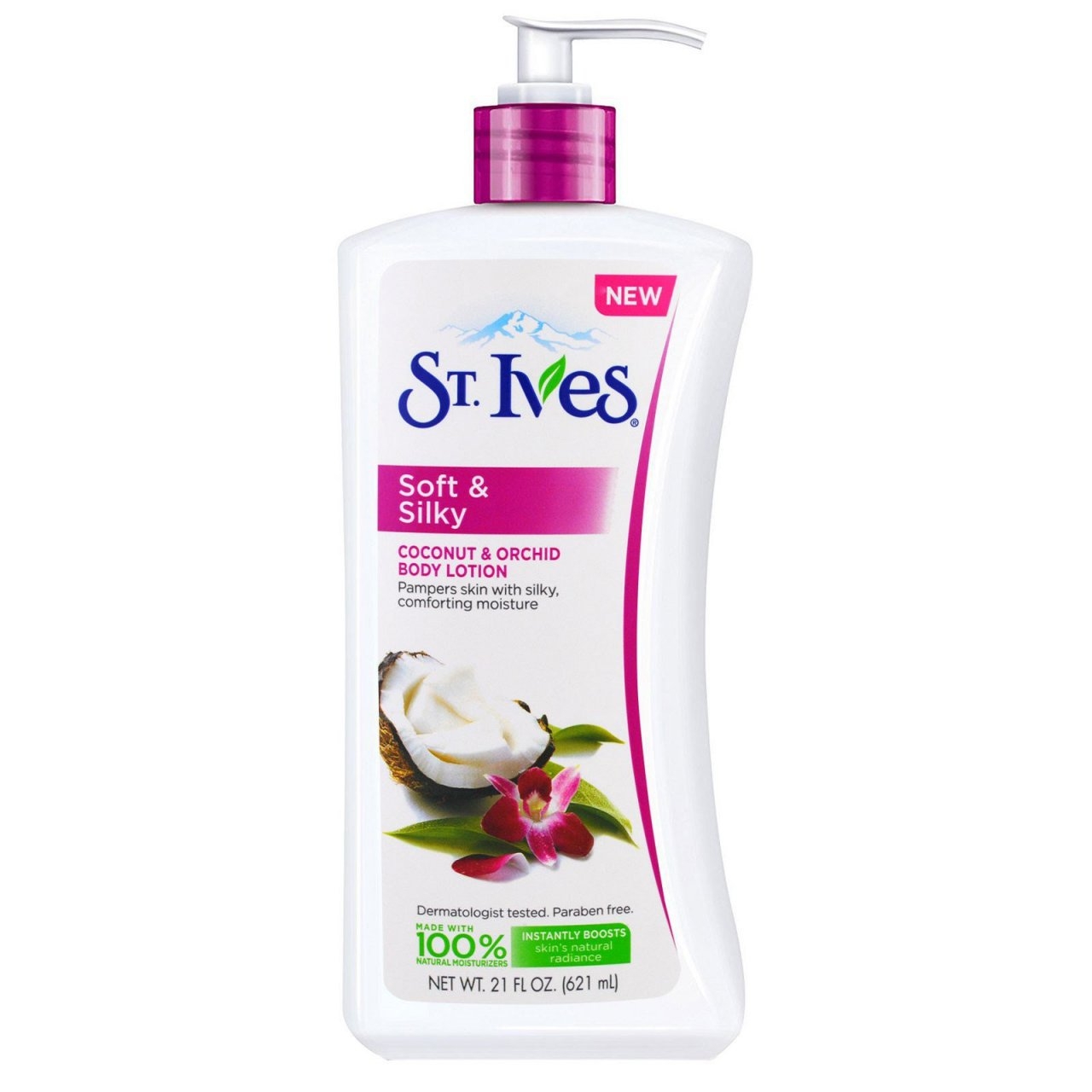 لوسیون بدن سینت ایوز مدل SOFT & SILKY حجم 621 میلی لیتر