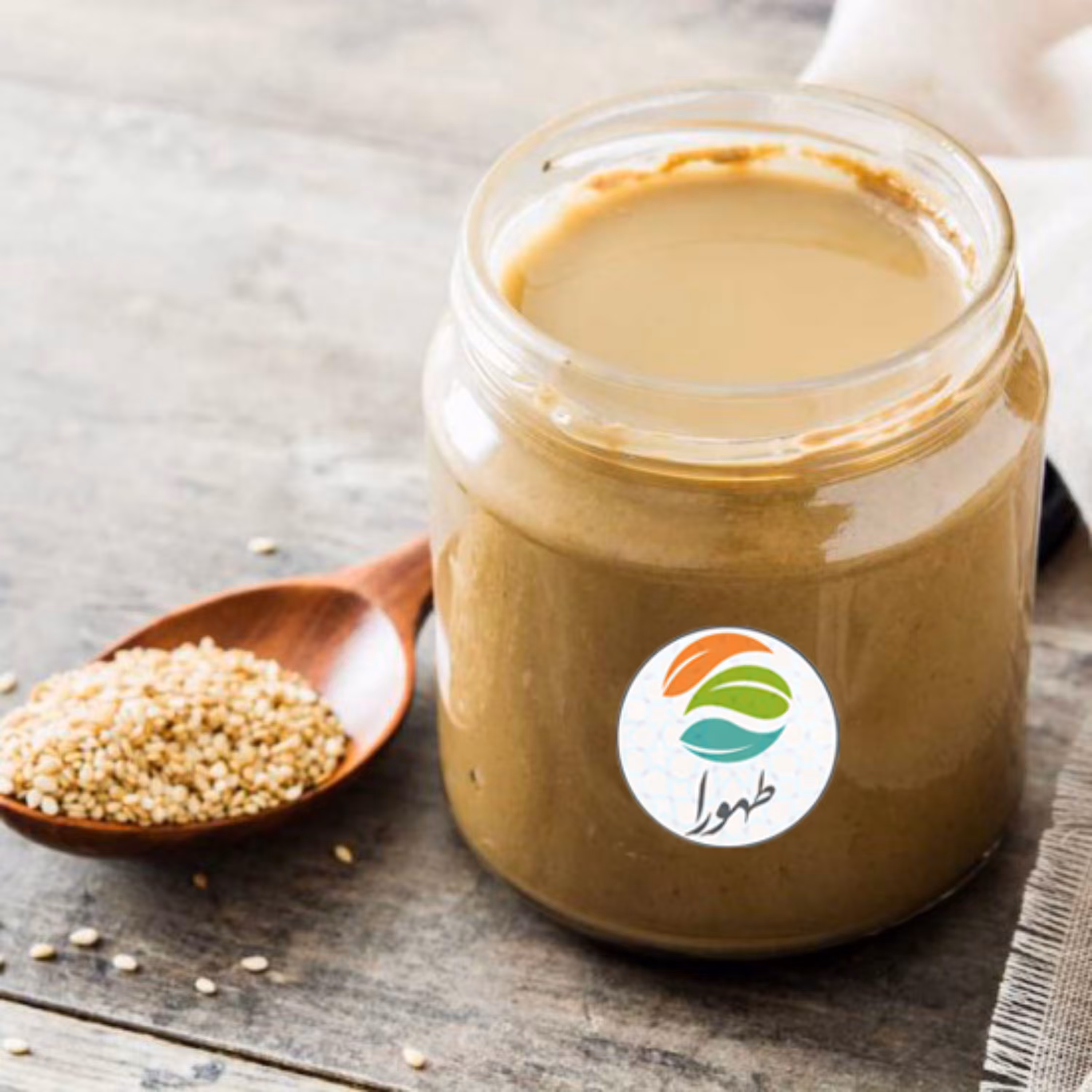 ارده کنجد  دوآتیشه خالص ایرانی 1000 گرمی