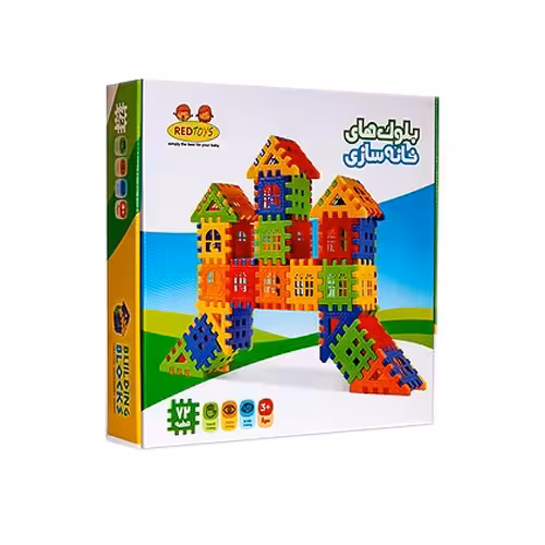 بازی بلوک های خانه سازی 72 عددی