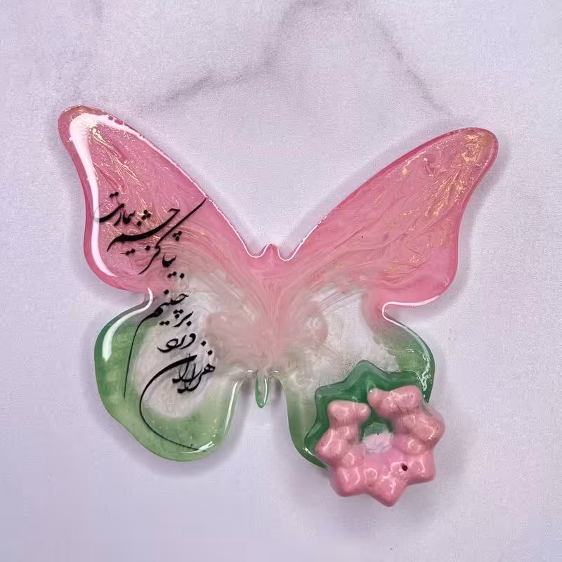 جا عودی رزین، رنگ به سلیقه مشتری قابل ارائه هم با شعر  و هم بدون شعر 