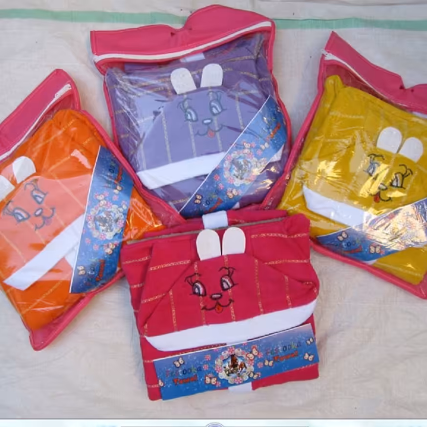 حوله تن پوش و حوله تنی کلاهدار و پالتویی کلاه دار سایز  80