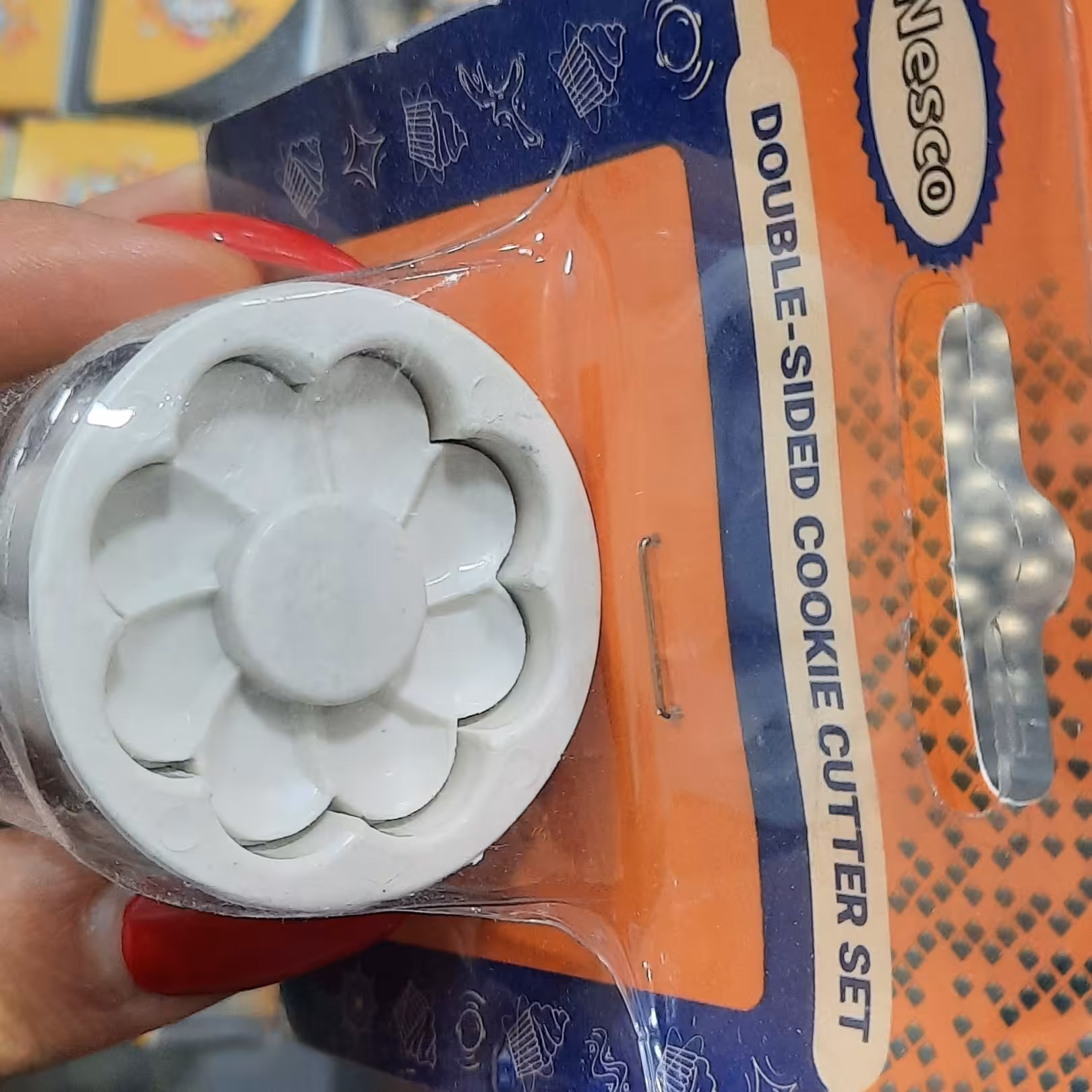 کاتر شیرینی مربایی گل 