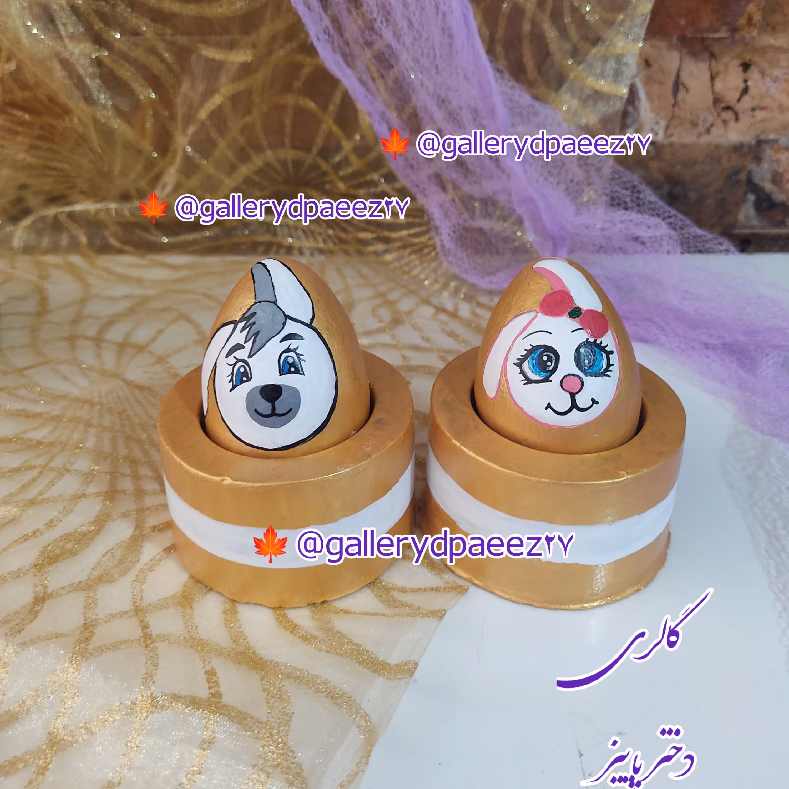 تخم مرغ سفالی خرگوش