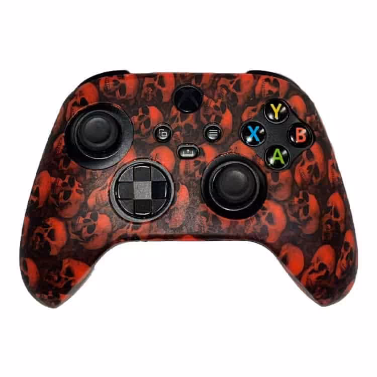کاور کنترلر Xbox Series – طرح جمجمه قرمز