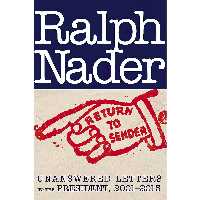 کتاب زبان اصلی Return to Sender اثر Ralph Nader انتشارات Seven Stories Press