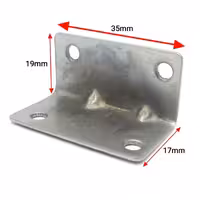 گونیا 4 پیچ بسته 25 عددی