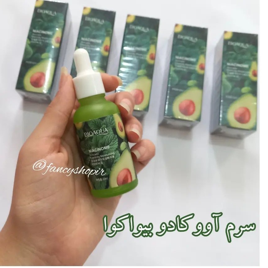 سرم آواکادو ونعنا بیو اکوا-آبرسانی-ضد چروک-کنترل رطوبت-رفع کم آ