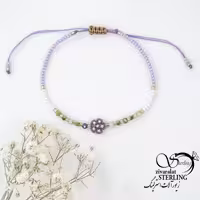 دستبند آسانسوری بنفش کد 16512