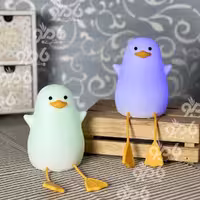 چراغ خواب فانتزی اردک سیلیکونی