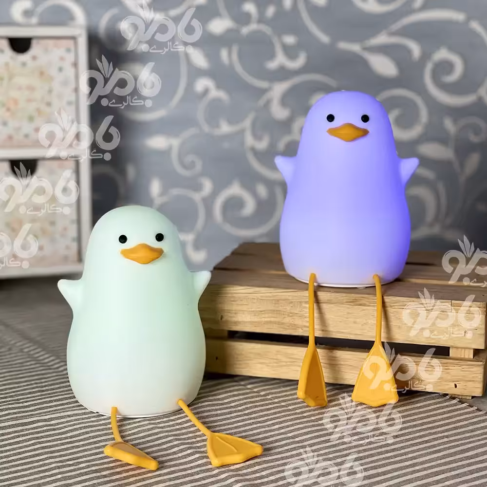 چراغ خواب فانتزی اردک سیلیکونی