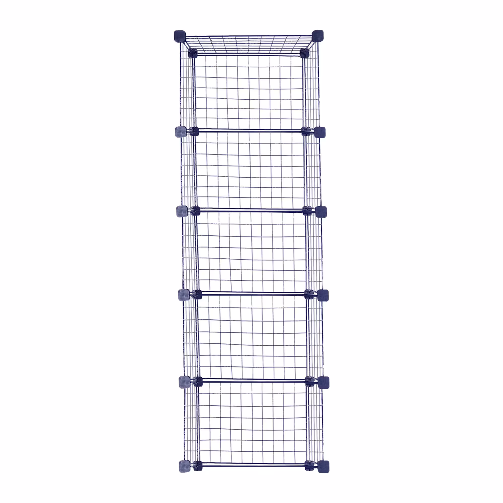 ست قفسه مشبک پنج طبقه در یک ردیف سایز 32x32(ارسال پس کرایه و به عهده مشتری)