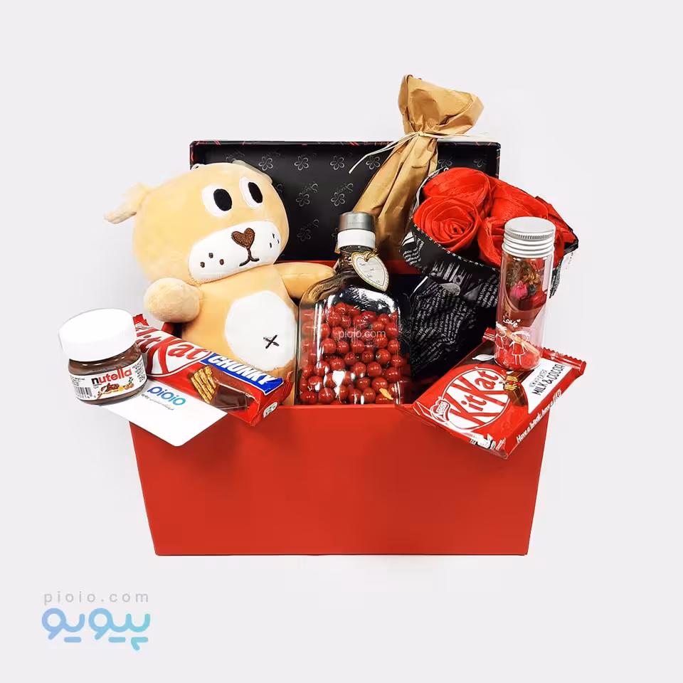 کادو بانمک با عروسک خرس نرمالو