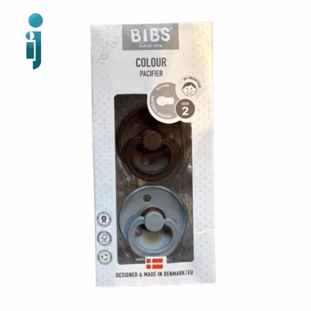 ‫پستانک 2 عددی بیبز مدل‬ ‫Bibs Colour‬‬ ‫6 تا 18 ماهگی‬