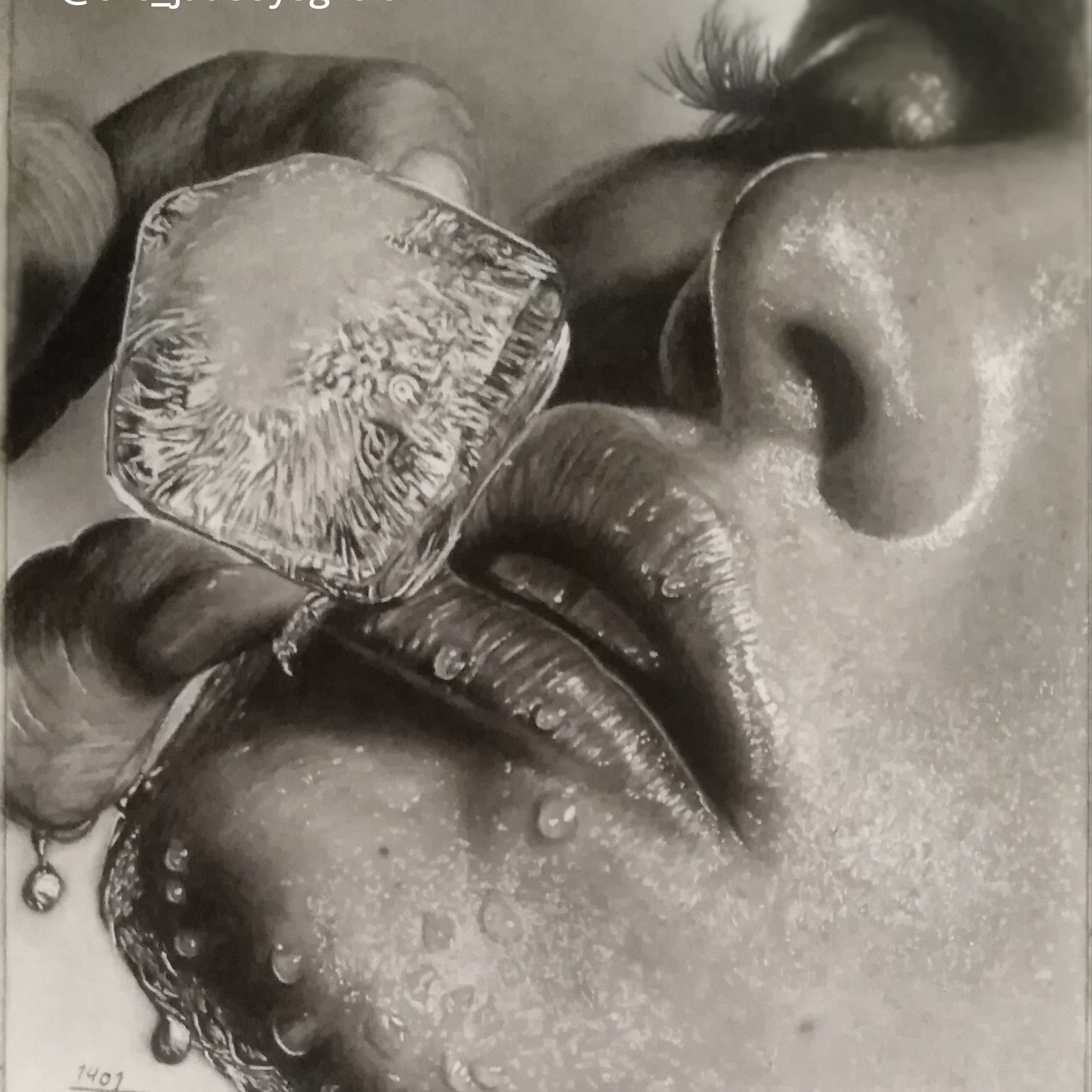 نقاشی چهره یخ