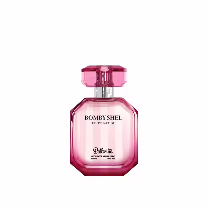عطر جیبی زنانه بالرینا مدل بامب شل Bombyshel
