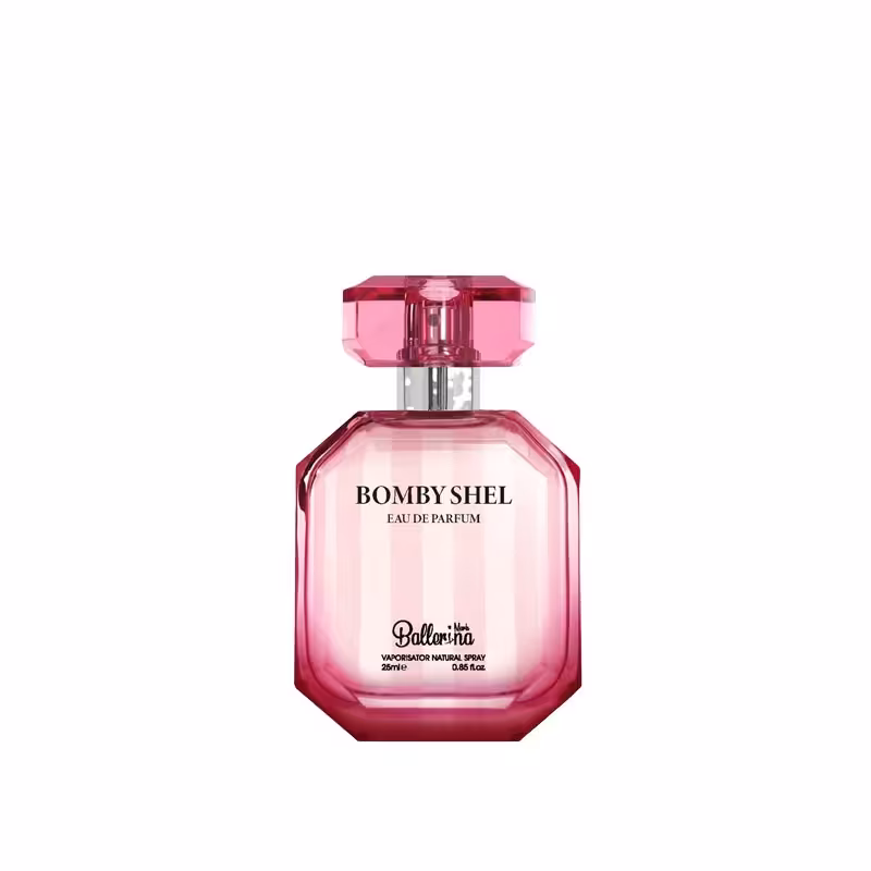 عطر جیبی زنانه بالرینا مدل بامب شل Bombyshel
